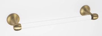 Royale Acrylic Bath 12'' Towel Bar A7320-12-SB