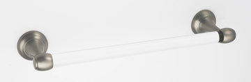 Royale Acrylic Bath 12'' Towel Bar A7320-12-SN