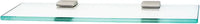 Manhattan Bath 18'' Glass Shelf w/Brackets A7450-18-PN