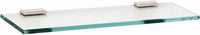 Arch Bath 24'' Glass Shelf w/Brackets A7550-24-PN