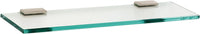 Arch Bath 24'' Glass Shelf w/Brackets A7550-24-SN