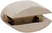 Contemporary 3 Bath Glass Shelf Brackets Only A7650-PN
