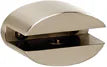 Contemporary 3 Bath Glass Shelf Brackets Only A7650-SN