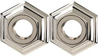 Nicole Bath Grab Bar Brackets Only A7724-PN