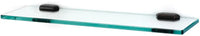 Nicole Bath 18'' Glass Shelf w/Brackets A7750
