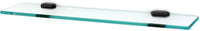 Nicole Bath 24'' Glass Shelf w/Brackets A7750-24