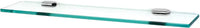 Nicole Bath 24'' Glass Shelf w/Brackets A7750-24-PC