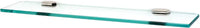Nicole Bath 24'' Glass Shelf w/Brackets A7750-24-PN