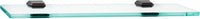 Geometric Bath 18'' Glass Shelf w/Brackets A7950-18-CHBRZ