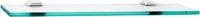 Geometric Bath 18'' Glass Shelf w/Brackets A7950-18-PC