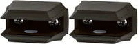 Geometric Bath Glass Shelf Brackets Only A7950-CHBRZ