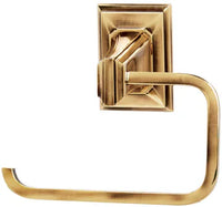 Geometric Bath Single Post Tissue Holder A7966-PA