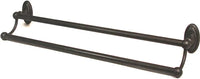 Classic Traditional Bath 24'' Double Towel Bar A8025-24-BRZ
