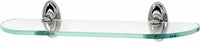 Classic Traditional Bath 24'' Glass Shelf w/Brackets A8050-24-PC