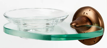 Sierra Bath Soap Dish A8230-RSTBRZ