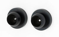 Contemporary I Bath Shower Rod Brackets Only A8346