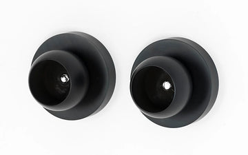 Contemporary I Bath Shower Rod Brackets Only A8346