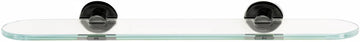 Contemporary I Bath 18'' Glass Shelf w/Brackets A8350-18