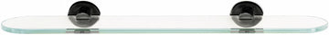 Contemporary I Bath 24'' Glass Shelf w/Brackets A8350-24