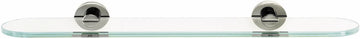 Contemporary I Bath 24'' Glass Shelf w/Brackets A8350-24-SN