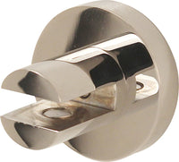 Contemporary I Bath Glass Shelf Brackets Only A8350-PN