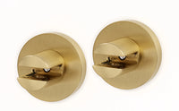 Contemporary I Bath Glass Shelf Brackets Only A8350-SB