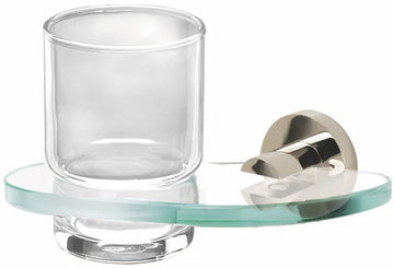 Contemporary I Bath Tumbler Holder A8370-PN