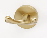 Contemporary I Bath Double Robe Hook A8384-SB