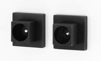 Contemporary II Bath Shower Rod Brackets Only A8446-MB