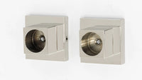 Contemporary II Bath Shower Rod Brackets Only A8446-PN