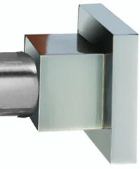 Contemporary II Bath Shower Rod Brackets Only A8446-SN