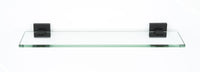 Contemporary II Bath 18'' Glass Shelf w/Brackets A8450-18-MB