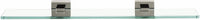 Contemporary II Bath 18'' Glass Shelf w/Brackets A8450-18-PN