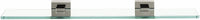 Contemporary II Bath 18'' Glass Shelf w/Brackets A8450-18-SN