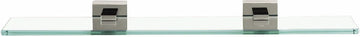 Contemporary II Bath 18'' Glass Shelf w/Brackets A8450-18-SN
