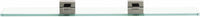 Contemporary II Bath 24'' Glass Shelf w/Brackets A8450-24-PN