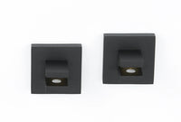 Contemporary II Bath Glass Shelf Brackets Only A8450-MB