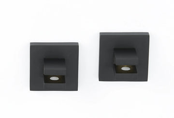 Contemporary II Bath Glass Shelf Brackets Only A8450-MB