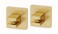Contemporary II Bath Glass Shelf Brackets Only A8450-SB