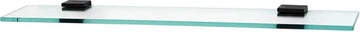 Contemporary II Bath 18'' Glass Shelf w/Brackets A8455-18