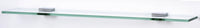 Contemporary II Bath 24'' Glass Shelf w/Brackets A8455-24-PC