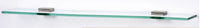 Contemporary II Bath 24'' Glass Shelf w/Brackets A8455-24-SN