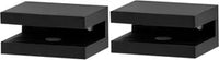 Contemporary II Bath Glass Shelf Brackets Only A8455