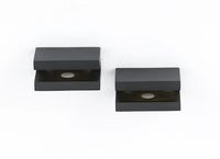 Contemporary II Bath Glass Shelf Brackets Only A8455-MB