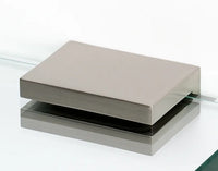 Contemporary II Bath Glass Shelf Brackets Only A8455-SN