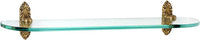 Ribbon & Reed Bath 18'' Glass Shelf w/Brackets A8550-18-PB