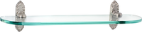 Ribbon & Reed Bath 18'' Glass Shelf w/Brackets A8550-18-SN