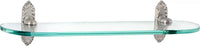 Ribbon & Reed Bath 18'' Glass Shelf w/Brackets A8550-18-SN