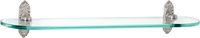 Ribbon & Reed Bath 24'' Glass Shelf w/Brackets A8550-24-SN