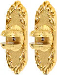 Ribbon & Reed Bath Glass Shelf Brackets Only A8550-PB